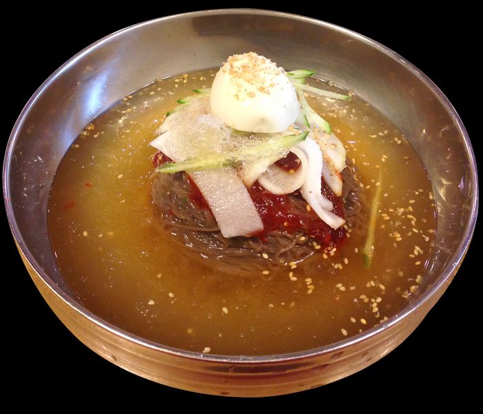 mulneangmyeon in a bowl